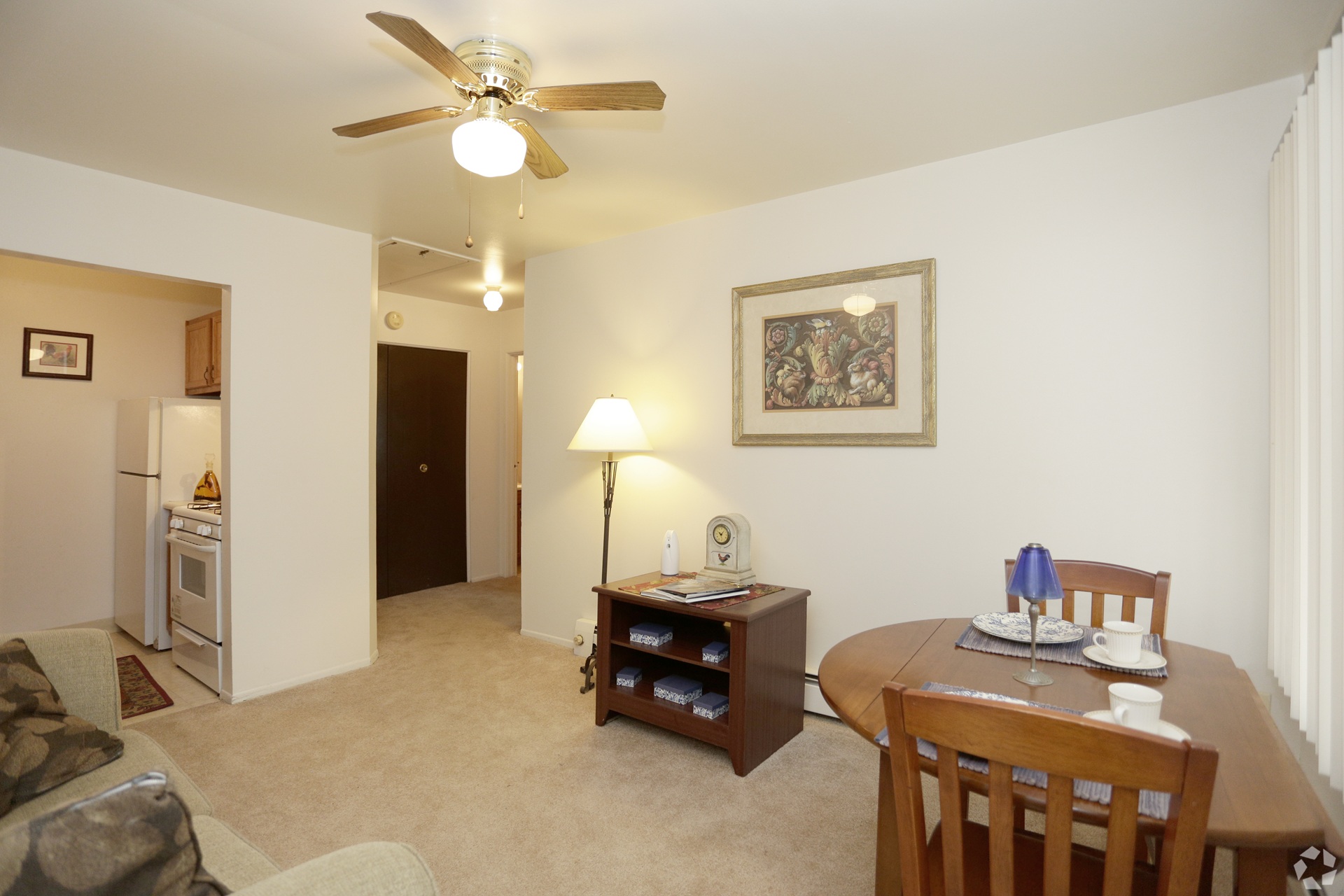 Goldentree Apartments studio floor plan in Portage MI